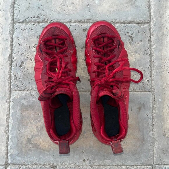 Nike Air Foamposite Pro Gym Red Size 12.5 - Picture 4 of 8